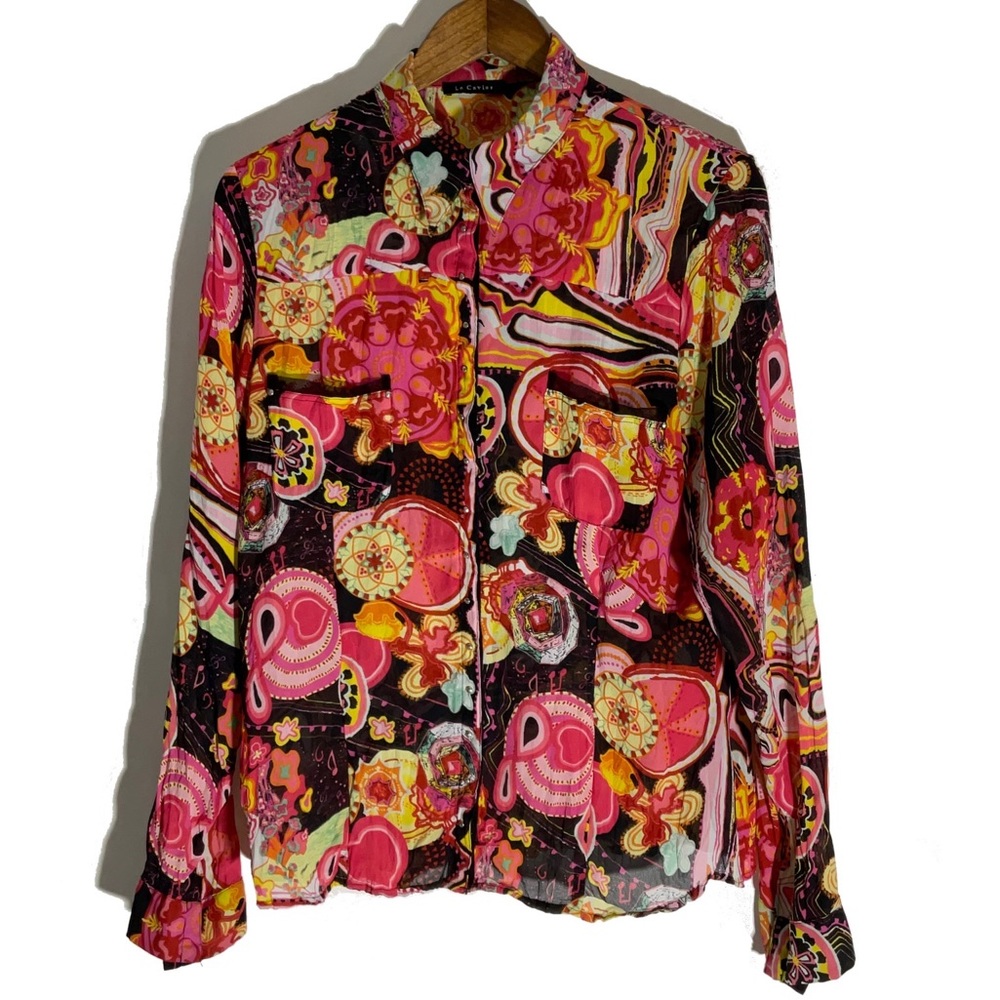 Vibrant Multicolor Women's Top